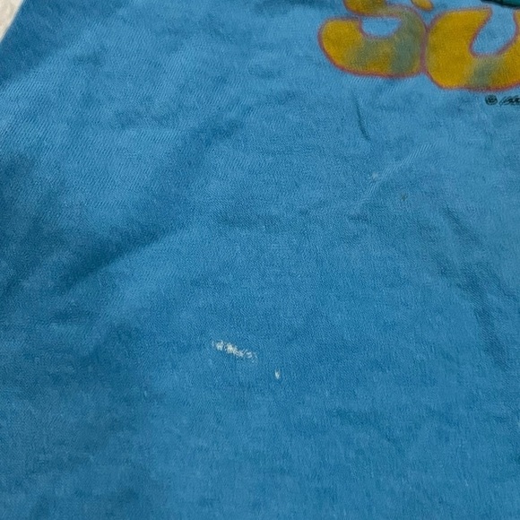 Vintage Sun Suds and Surf Duck Cartoon Surfing 1980s Tee Tank Top Shirt - Picture 6 of 9